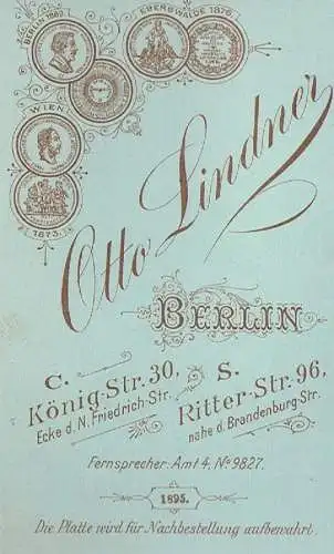 Fotografie Lindner, Berlin - Portrait Betagter Herr mit Vollbart, Fotografie