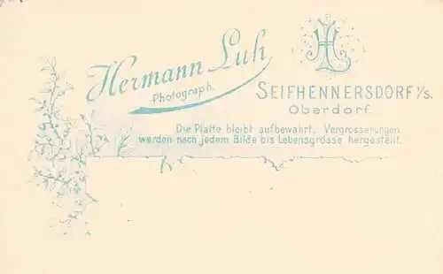 Fotografie Luh, Seifhennersdorf - Portrait Bürgerliches Paar, Fotografie