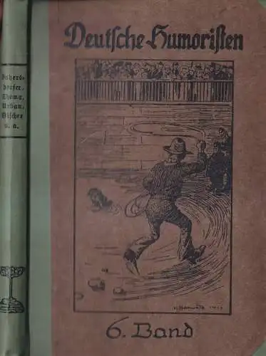 Buch: Deutsche Humoristen 6. Band, Humoristische Erzählungen, Hoffmann, Arnim