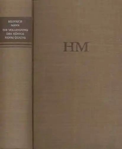 Buch: Die Vollendung des Königs Henri Quatre, Mann, Heinrich. Buchclub 65, 70893