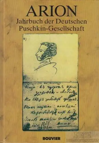 Buch: ARION, Keil, Rolf-Dietrich. 1999, Bouvier Verlag, gebraucht, gut
