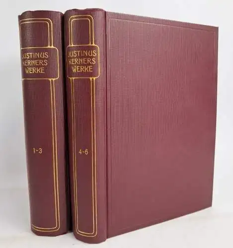 Buch: Kerners Werke, 6 Teile in 2 Bänden, Bong, Goldene Klassiker-Bibliothek