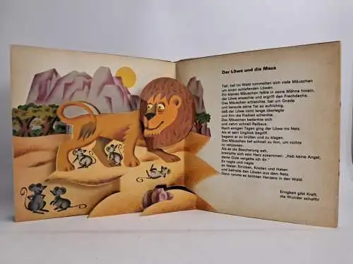 Buch: Äsops Fabeln, J. Pavlin & G. Seda, 1979, Artia Verlag, gebraucht, gut