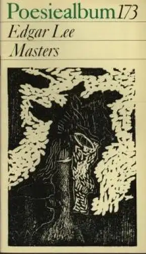 Buch: Poesiealbum 173, Masters, Edgar Lee. Poesiealbum, 1982, Verlag Neues Leben