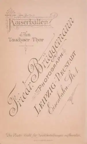Fotografie Brüggemann, Leipzig - Portrait junges Fräulein, Fotografie. Fo 263945
