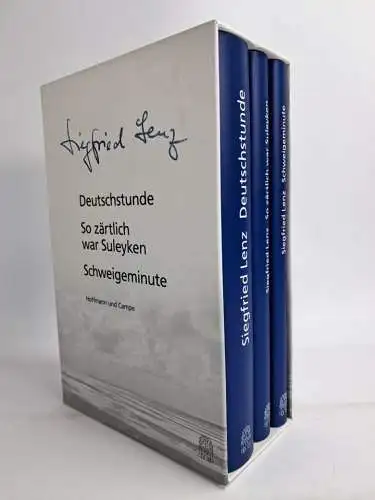 Buch: Siegfried Lenz - Deutschstunde, So zärtlich war Suleyken, Schweigeminute