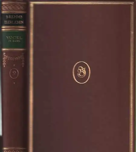 Buch: Brehms Tierleben Band 9: Vögel IV, Brehm, Alfred, 1925