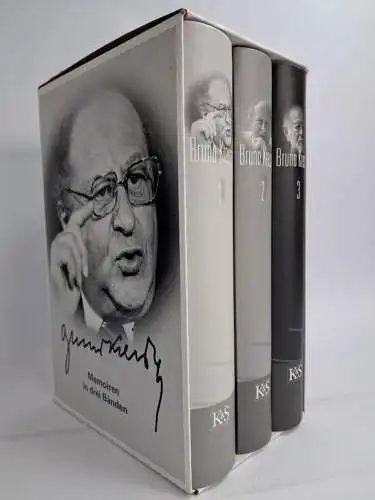 Buch: Bruno Kreisky - Memoiren, 3 Bände im Schuber, 2000, Kremayr & Scheriau