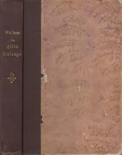 Buch: Die gelbe Schlange, Wallace, Edgar, Wilhelm Goldmann Verlag