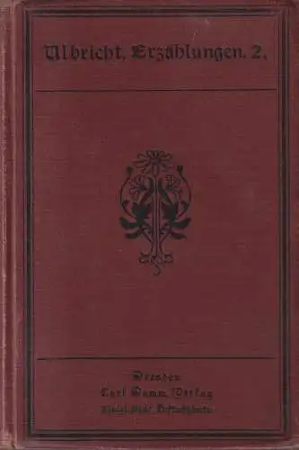 Buch: Erzählungen aus der Deutschen Geschichte. Edmund Ulbricht, 1903, Carl Damm