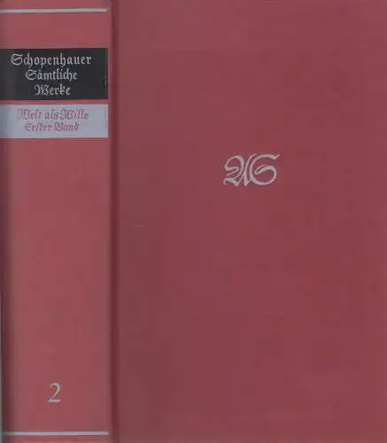 Buch: Sämtliche Werke, Schopenhauer, Arthur, 1972, Brockhaus Verlag