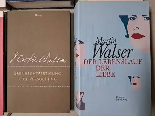 12 Bücher Martin Walser: Leben & Schreiben, Muttersohn, Lebenslauf der Liebe ...