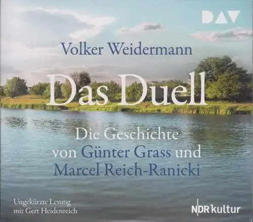 CD-Box: Volker Weidermann - Das Duell. 2019, Günter Grass, Marcel Reich-Ranicki