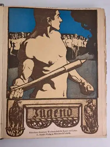 Jugend - Münchner Illustrierte Wochenschrift für Kunst und Leben 1898/99, unvoll