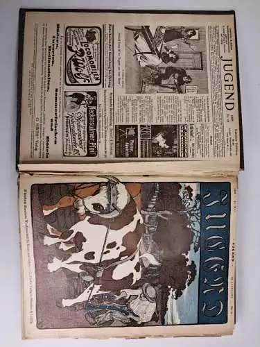 Jugend - Münchner Illustrierte Wochenschrift für Kunst und Leben 1898/99, unvoll