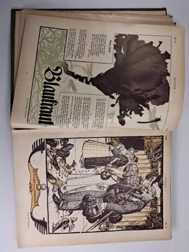 Jugend - Münchner Illustrierte Wochenschrift für Kunst und Leben 1898/99, unvoll
