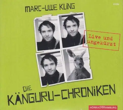CD-Box: Marc-Uwe Kling - Die Känguru-Chroniken. 2012, Live und ungekürzt, 4 CDs