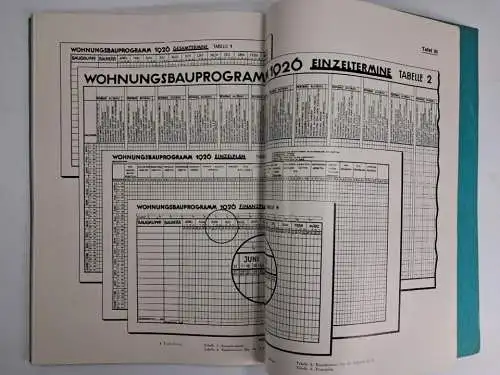 Buch: Bericht über die Versuchssiedlung in Frankfurt a. M. - Praunheim, 1929