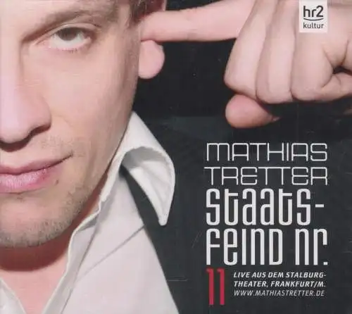 Doppel-CD: Mathias Tretter - Staatsfeind Nr. 11. 2009, Kabarett, Humor