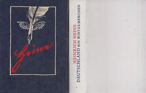 Buch: Deutschland, ein Wintermärchen. Heine, Heinrich, 1983, Dietz Verlag