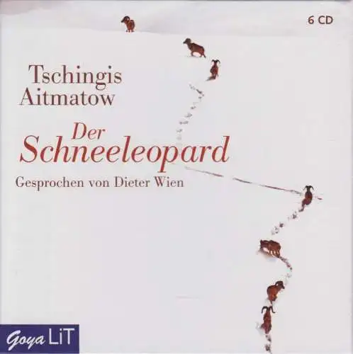 CD-Box: Tschingis Aitmatow - Der Schneeleopard. 2007, Gesprochen von Dieter Wien
