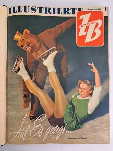Buch: ZB - Zeit im Bild - Illustrierte Nr. 1-26 / 1955, gebraucht, gut