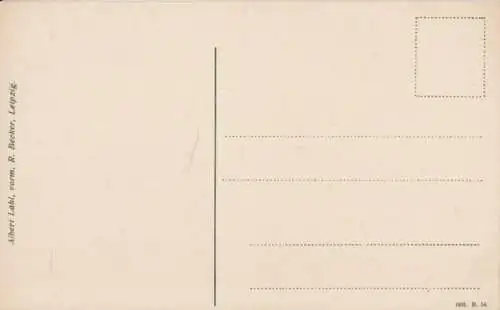 AK Leipzig. Scherbelberg, Postkarte. Nr. 1552 B. 54, gebraucht, gut