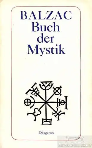 Buch: Buch der Mystik, Balzac, Honore de. Diogenes Taschenbuch, 1977