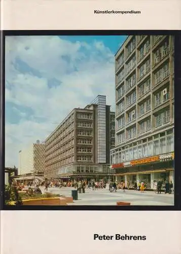 Buch: Peter Behrens, Kadatz,  Hans-Joachim, 1977, E. A. Seemann