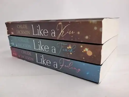 Buch: 1. Like a Kiss, 2. Like a Touch, 3. Like a Feeling, Chloe Jackson, 3 Bände