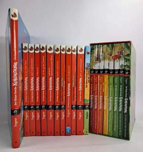 20 Bücher Der kleine Drache Kokosnuss, Ingo Siegner, cbj Verlag, Kinderbücher