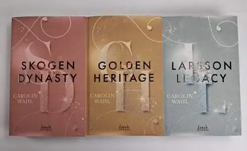 Carolin Wahl - Crumbling Hearts: Skogen Dynasty, Golden Heritage, Larsson Legacy