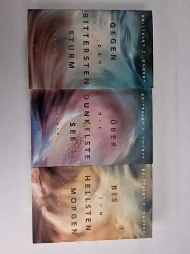 9 Bücher Brittainy C. Cherry: Chances, Coldest Winter, Compass, Problems