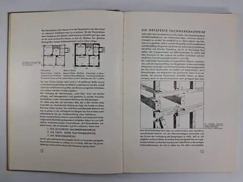 Buch: Holzhausbau - Technik und Gestaltung, Konrad Wachsmann, 1930, Wasmuth