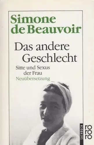 Buch: Das andere Geschlecht, Beauvoir, Simone de. Rororo Sachbuch, 1990