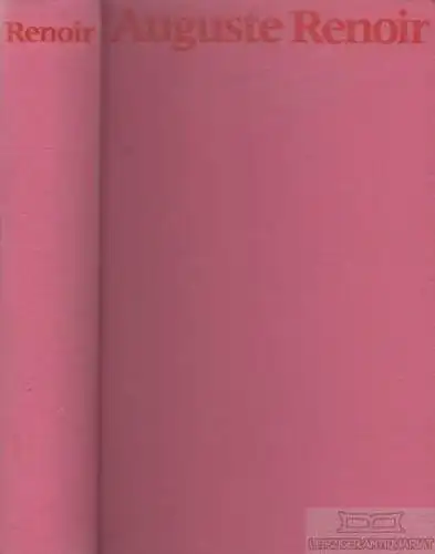 Buch: Mein Vater Auguste Renoir, Renoir, Jean. 1965, Büchergilde Gutenberg