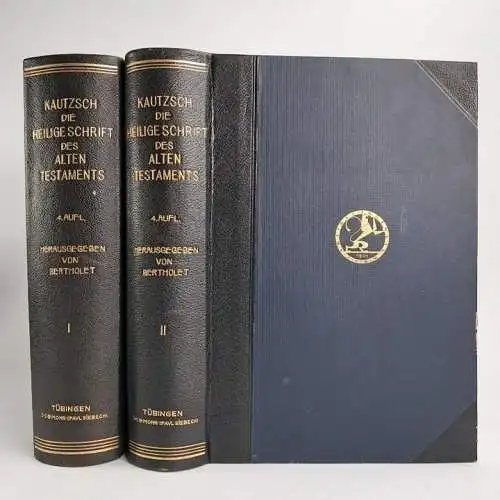 Buch: Die heilige Schrift des Alten Testaments, 2 Bände, Bertholet, 1922, Mohr