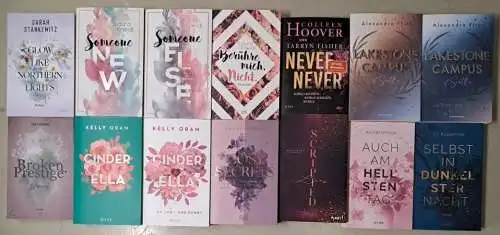 14 Bände Young Adult & New Adult: Laura Kneidl, A. Flint, Isa Hering, Kelly Oram