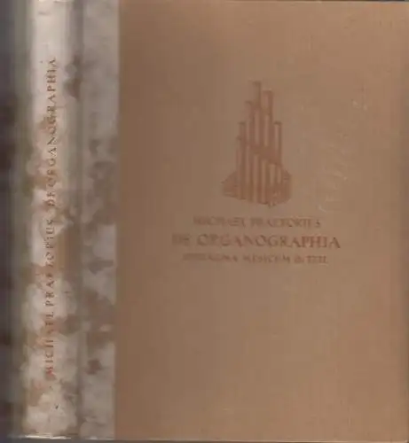 Buch: De Organographia. 2. Teil des Syntagma Musicum, Praetorius, Michael, 1929