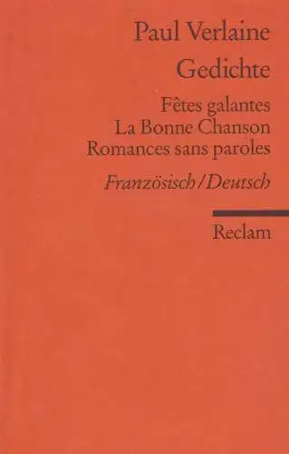 Buch: Gedichte, Verlaine, Paul, 2006, Philipp Reclam Verlag, sehr gut
