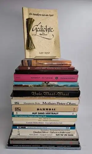 29 Bücher Insel Sylt: Sagen, Kunst, Geschichte. Sammlung, Bundle, Konvolut