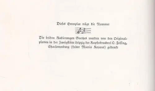 Buch: Goethes Leipziger Studentenjahre, Vogel, Julius. 1922, gebraucht, gut