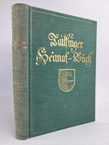 Buch: Tailfinger Heimatbuch, Hermann Bizer, 1953, gebraucht, gut, H. Daniel