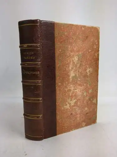 Buch: Kliffsommer, Roman. Sander, Ulrich, Propyläen, gebraucht, gut
