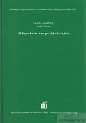 Buch: Bibliographie zur Kunstgeschichte Sachsens, Müller. 2000