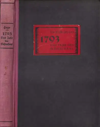 Buch: 1793 - Das Jahr des Schreckens. Victor Hugo, Schiller-Buchhandlung