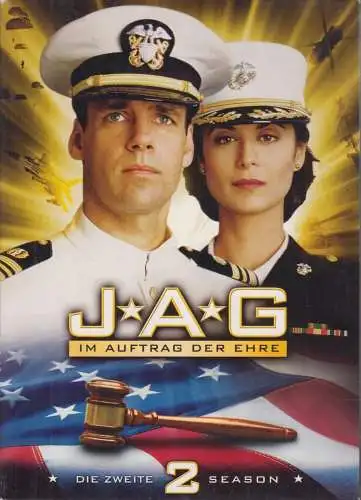 DVD-Box: JAG - Im Auftrag der Ehre. Season 2. 2007, 4 DVDs, gebraucht, gut