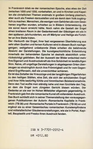 Buch: Romanische Engelsgestalten in Frankreich, Tetzlaff, I., 1987, Du Mont