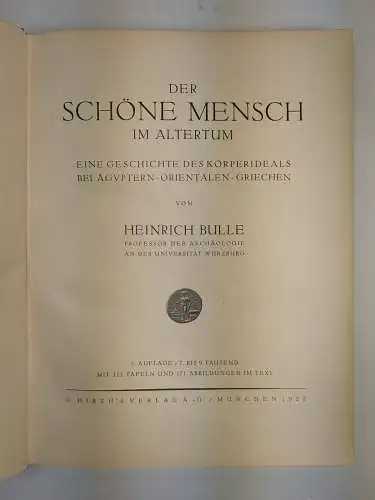 Buch: Der Stil in den bildenden Künsten aller Zeiten, 3 in 2 Bänden, 1922, Hirth