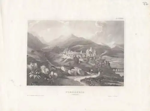 Placengia (Spanien). aus Meyers Universum, Stahlstich. Kunstgrafik, 1850 267262